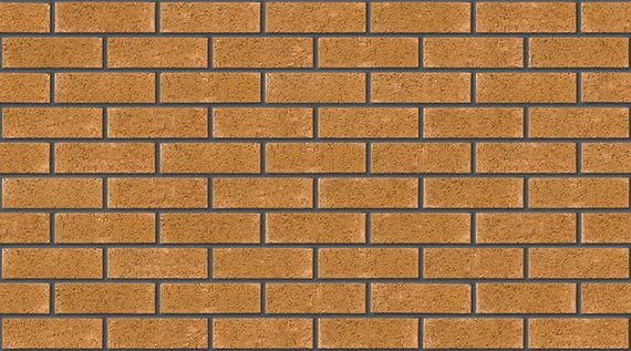 Sherwood Buff Mixture Brick - Kingscourt Country Manor Bricks